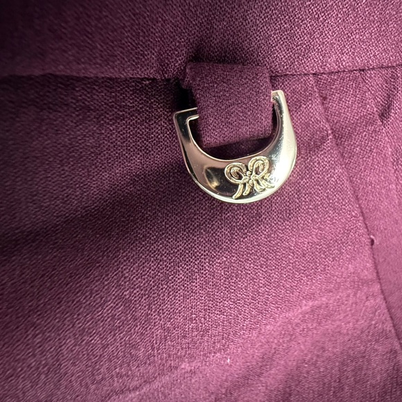 Rafaella Women's Stretch Slim Ankle Pull-On Elastic Waist Dress Pants - Picture 2 of 9